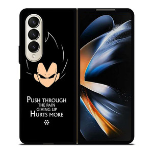 VEGETA QUOTE DRAGON BALL Z Samsung Galaxy Z Fold 4 Case Cover
