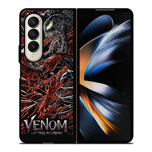 VENOM VS CARNAGE LET THERE BE MARVEL Samsung Galaxy Z Fold 4 Case Cover VENOM VS CARNAGE LET THERE BE MARVEL Samsung Galaxy Z Fold 4 Case Cover