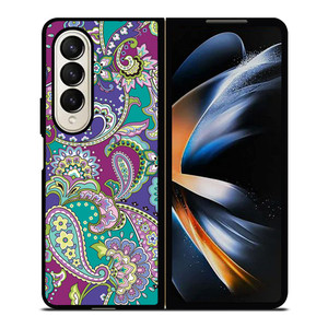 VERA BRADLEY FLOWER Samsung Galaxy Z Fold 4 Case Cover VERA BRADLEY FLOWER Samsung Galaxy Z Fold 4 Case Cover