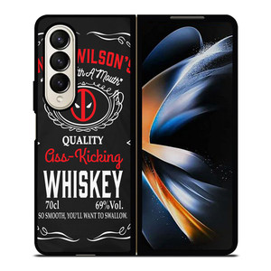 WADE WILSON WHISKEY DEADPOOL Samsung Galaxy Z Fold 4 Case Cover WADE WILSON WHISKEY DEADPOOL Samsung Galaxy Z Fold 4 Case Cover
