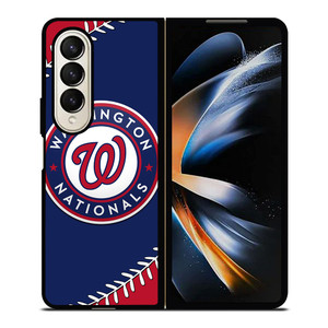 WASHINGTON NATIONALS BASEBALL LOGO Samsung Galaxy Z Fold 4 Case Cover WASHINGTON NATIONALS BASEBALL LOGO Samsung Galaxy Z Fold 4 Case Cover