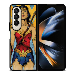 WONDER WOMAN DIANA COMIC Samsung Galaxy Z Fold 4 Case Cover WONDER WOMAN DIANA COMIC Samsung Galaxy Z Fold 4 Case Cover