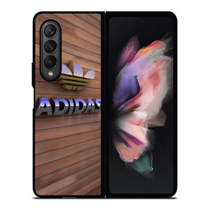 ADIDAS LOGO EMBLEM SHINY Samsung Galaxy Z Fold 3 Case Cover