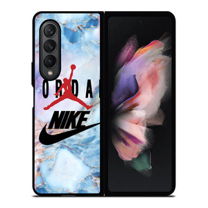 AIR JORDAN NIKE MARBLE Samsung Galaxy Z Fold 3 Case Cover