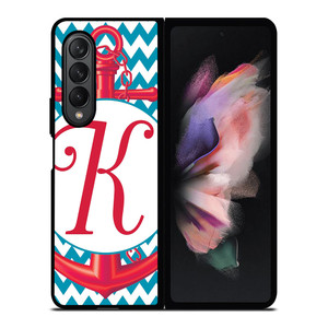 ANCHOR MONOGRAM 1 Samsung Galaxy Z Fold 3 Case Cover