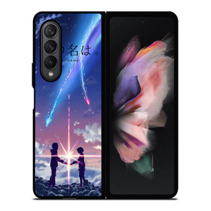 ANIME MOVIE YOUR NAME KIMI NO NAMAE WA SPARKLING COMET Samsung Galaxy Z Fold 3 Case Cover