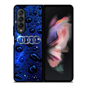 AUDI BLUE LOGO Samsung Galaxy Z Fold 3 Case Cover
