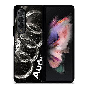 AUDI LOGO AFTER RAIN Samsung Galaxy Z Fold 3 Case Cover