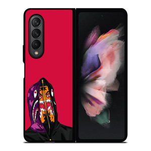 BAPE SHARK ICON Samsung Galaxy Z Fold 3 Case Cover BAPE SHARK ICON Samsung Galaxy Z Fold 3 Case Cover