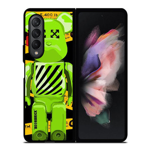 BEARBRICK X OFF WHITE Samsung Galaxy Z Fold 3 Case Cover