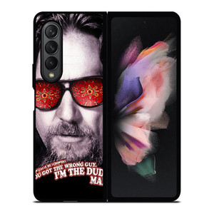 Big Lebowski Dude Samsung Galaxy Z Fold 3 Case Cover