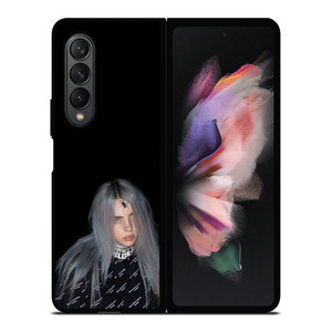 BILLIE EILISH BLACK FADE PHOTO Samsung Galaxy Z Fold 3 Case Cover