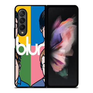 BLUR ROCK BAND ART COVER Samsung Galaxy Z Fold 3 Case Cover BLUR ROCK BAND ART COVER Samsung Galaxy Z Fold 3 Case Cover