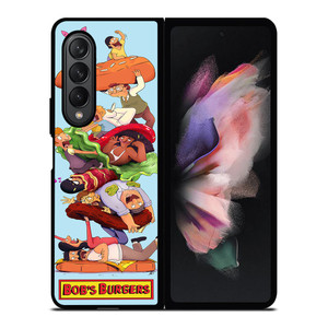 BOBS BURGERS FAMILY Samsung Galaxy Z Fold 3 Case Cover BOBS BURGERS FAMILY Samsung Galaxy Z Fold 3 Case Cover