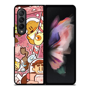 BRAVES WARRIORS COMIC Samsung Galaxy Z Fold 3 Case Cover BRAVES WARRIORS COMIC Samsung Galaxy Z Fold 3 Case Cover
