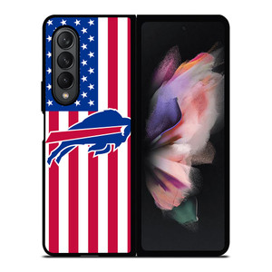 BUFALLO BILLS USA FLAG Samsung Galaxy Z Fold 3 Case Cover BUFALLO BILLS USA FLAG Samsung Galaxy Z Fold 3 Case Cover