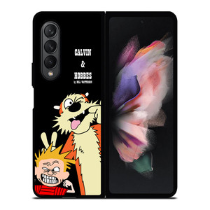 CALVIN AND HOBES 1 Samsung Galaxy Z Fold 3 Case Cover