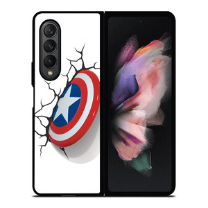 CAPTAIN AMERICA SHIELD 3D Samsung Galaxy Z Fold 3 Case Cover