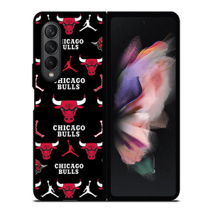 CHICAGO BULLS COLLAGE Samsung Galaxy Z Fold 3 Case Cover CHICAGO BULLS COLLAGE Samsung Galaxy Z Fold 3 Case Cover