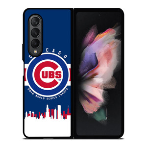 CHICAGO CUBS 2016 CHAMPS Samsung Galaxy Z Fold 3 Case Cover