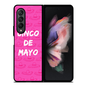 CINCO DE MAYO PINK Samsung Galaxy Z Fold 3 Case Cover