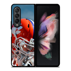 CLEMSON TIGERS ICON ON HELMET Samsung Galaxy Z Fold 3 Case Cover CLEMSON TIGERS ICON ON HELMET Samsung Galaxy Z Fold 3 Case Cover