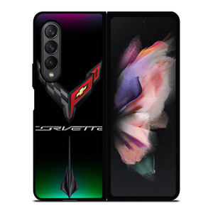 CORVETTE CHEVY STINGRAY LOGO ICON Samsung Galaxy Z Fold 3 Case Cover