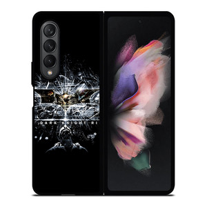 CRACKED OUT GLASS BATMAN THE DARK KNIGHT 1 Samsung Galaxy Z Fold 3 Case Cover