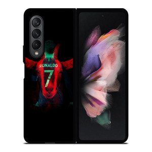 CRISTIANO RONALDO CR7 G.O.A.T Samsung Galaxy Z Fold 3 Case Cover