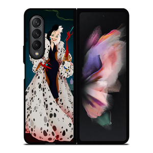 CRUELLA DE VIL 101 DALMATIAN DISNEY Samsung Galaxy Z Fold 3 Case Cover CRUELLA DE VIL 101 DALMATIAN DISNEY Samsung Galaxy Z Fold 3 Case Cover