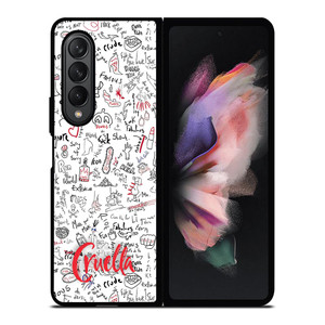CRUELLA DEVILLE GRAFFITY Samsung Galaxy Z Fold 3 Case Cover
