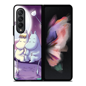 CUTE MOOMIN CARTOON Samsung Galaxy Z Fold 3 Case Cover CUTE MOOMIN CARTOON Samsung Galaxy Z Fold 3 Case Cover