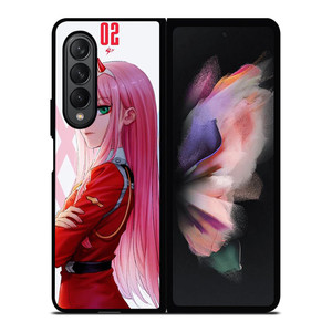 DARLING IN THE FRANXX ZERO TWO ANIME Samsung Galaxy Z Fold 3 Case Cover DARLING IN THE FRANXX ZERO TWO ANIME Samsung Galaxy Z Fold 3 Case Cover