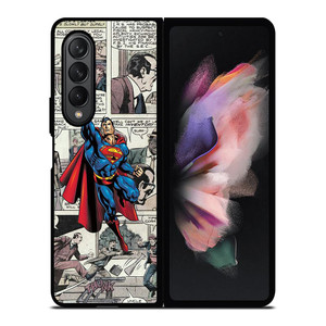DC SUPERMAN COMIC CLASSIC Samsung Galaxy Z Fold 3 Case Cover DC SUPERMAN COMIC CLASSIC Samsung Galaxy Z Fold 3 Case Cover