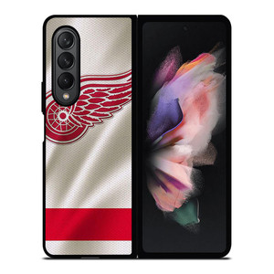 DETROIT RED WINGS HOCKEY TEAM JERSEY LOGO Samsung Galaxy Z Fold 3 Case Cover