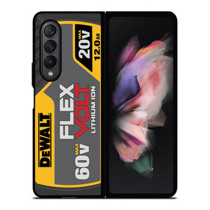 DEWALT LOGO 60V Samsung Galaxy Z Fold 3 Case Cover
