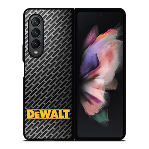 DEWALT LOGO METAL 2 Samsung Galaxy Z Fold 3 Case Cover