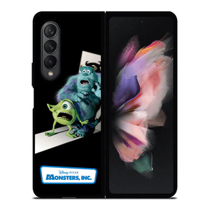 DISNEY PIXAR MONSTER INC SHOCKED Samsung Galaxy Z Fold 3 Case Cover