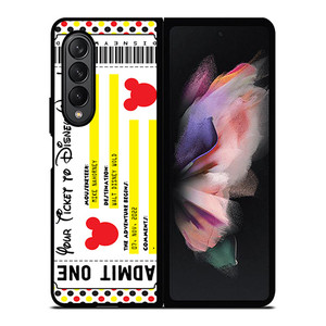 DISNEY WORLD TICKET Samsung Galaxy Z Fold 3 Case Cover