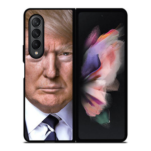 DONALD TRUMP DEEP SIGHT Samsung Galaxy Z Fold 3 Case Cover