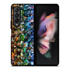 DOTA GAME ALL CHARACTER Samsung Galaxy Z Fold 3 Case Cover DOTA GAME ALL CHARACTER Samsung Galaxy Z Fold 3 Case Cover