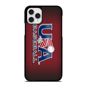 MAJOR BASEBALL LEAGUE LOGO RED iPhone 11 Pro Case