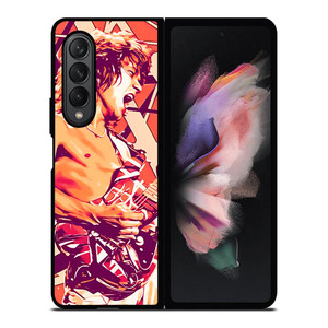 EDDIE VAN HALEN POSTER Samsung Galaxy Z Fold 3 Case Cover