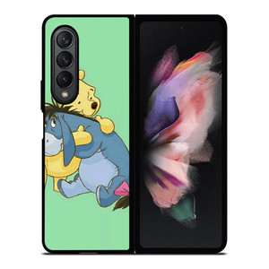EEYOREE AND WINNIE THE POOH HUG Samsung Galaxy Z Fold 3 Case Cover EEYOREE AND WINNIE THE POOH HUG Samsung Galaxy Z Fold 3 Case Cover