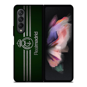 FC REAL MADRID GREEN Samsung Galaxy Z Fold 3 Case Cover