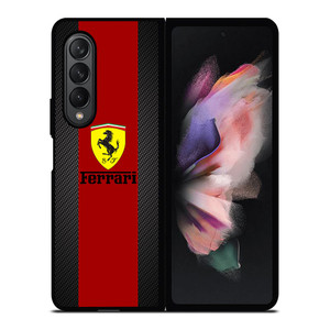 FERRARI LOGO LINE Samsung Galaxy Z Fold 3 Case Cover