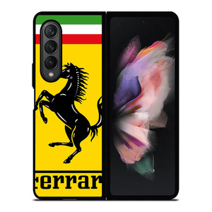 FERRARI LOGO Samsung Galaxy Z Fold 3 Case Cover FERRARI LOGO Samsung Galaxy Z Fold 3 Case Cover