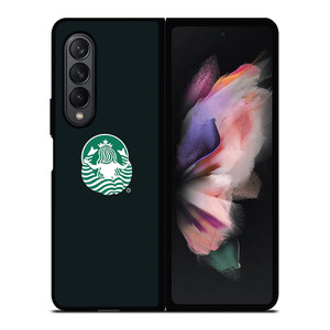 FUNNY STARBUCKS LOGO FAN ART Samsung Galaxy Z Fold 3 Case Cover