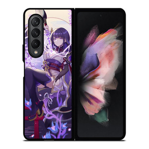 GENSHIN IMPACT GAME RAIDEN SHOGUN Samsung Galaxy Z Fold 3 Case Cover GENSHIN IMPACT GAME RAIDEN SHOGUN Samsung Galaxy Z Fold 3 Case Cover