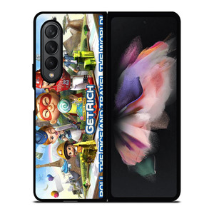 GET RICH GAME Travel The World Samsung Galaxy Z Fold 3 Case Cover